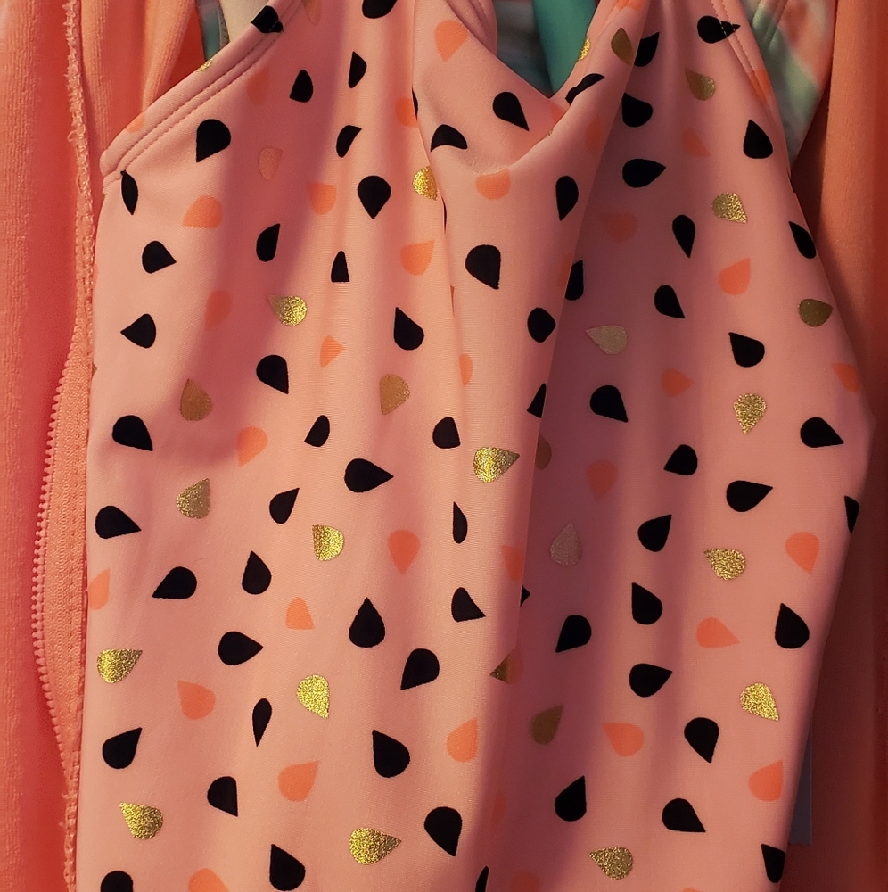 Girls watermelon swimsuit with cover up